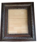 ANTIQUE ORNATE WOODEN GESSO  PICTURE FRAME...30 X 26.5