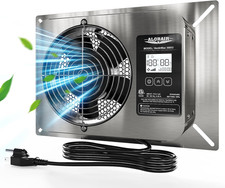 300 CFM Crawl Space Fan with Humidistat and Digital Display