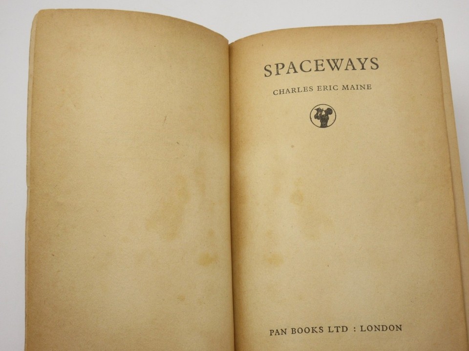 Spaceways CHARLES ERIC MAINE 1954 1st Pan Edition No. 297 Science ...