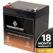 Chrome Battery 12V 4.5ah Battery Chamberlain 4228 EverCharge LiftMaster 485LM