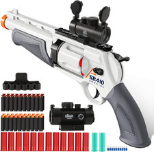 Toy Guns for Boys, Shotgun Foam Blaster, Enhanced Revolver Children Outdoor CS S