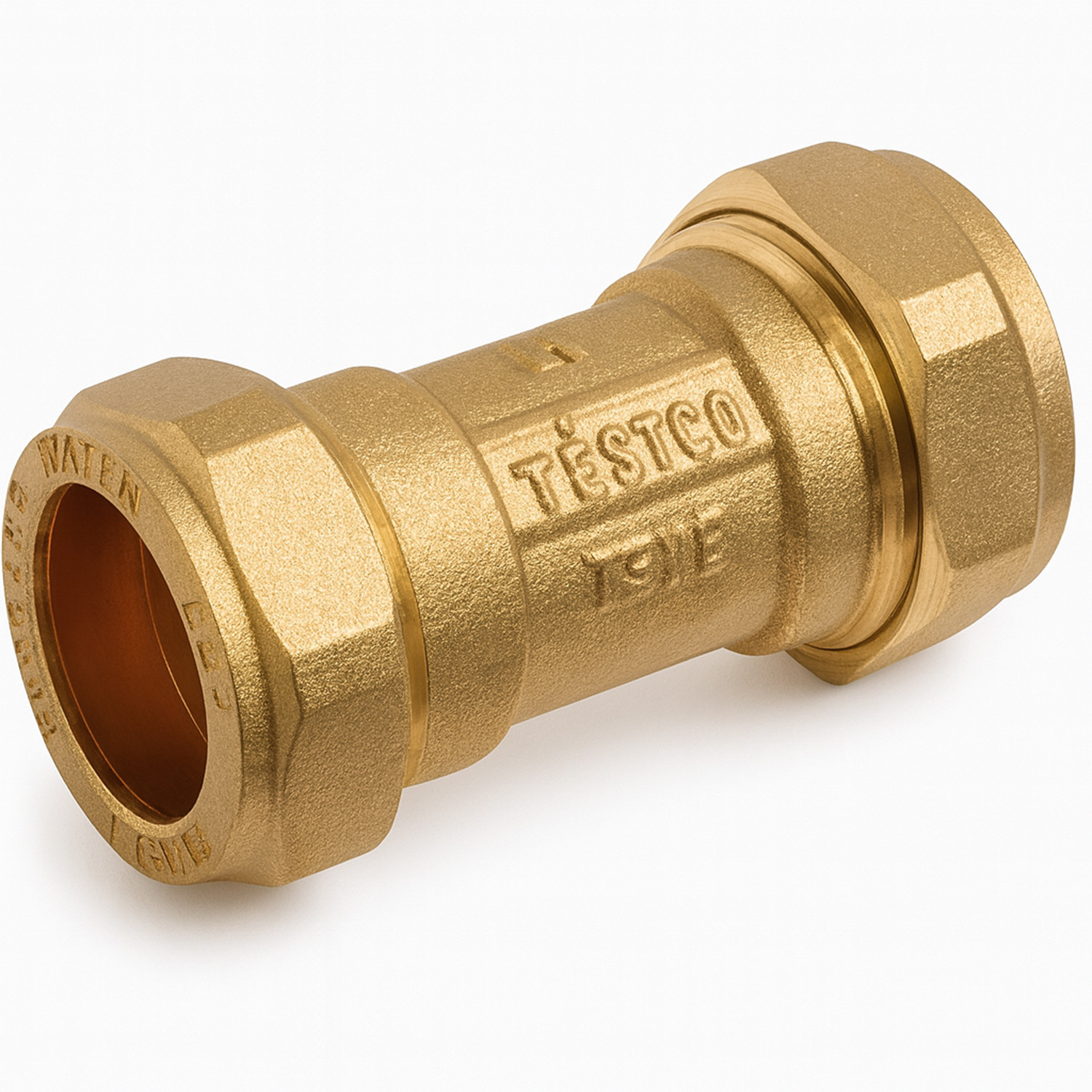 Westco WRAS 22mm C x C DZR Brass Single Check Valve