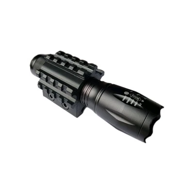 FOX 2 INDUSTRIES Tactical Flashlight - Weapon Light - Picatinny Mount - 2000 Lumen - Super Bright