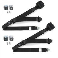 Ford Thunderbird 1977 - 1979 Standard 3pt Bk Seat Kit Wbrackets-2 Belts Ford Thunderbird 1977 - 1979 Standard 3pt Bk Seat Kit Wbrackets-2 Belts