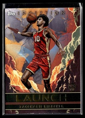 2025-26 Topps Inception Launch Zaccharie Risacher RC Atlanta Hawks #LA-ZR