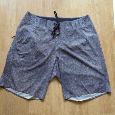 Lululemon Mens Current State Board Shorts 9'' Grey White Static Size 30(fit 31)