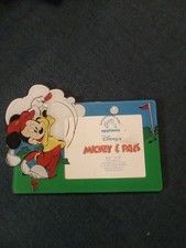Vintage MICKEY PALS DISNEY Applause Frame 3.5x5"