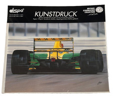 Kunstdruck Michael Schumacher Benetton 1993, OVP, Dispo