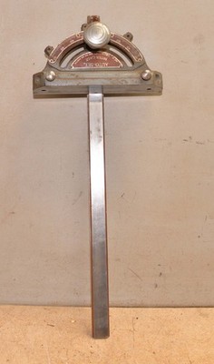 Rare Delta industrial miter gauge 12 1/4 table saw 1 1/4 x 7/16 model 34-350