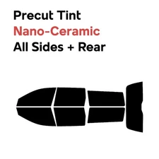 Precut Window Film Automotive Nano Ceramic Any % Tint for Volvo XC70 2003-2007