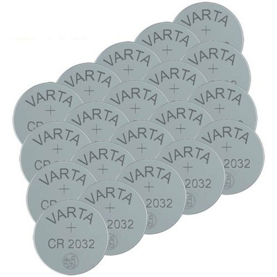 20 Varta CR2032 Lithium battery Coin Cell 3V No Mercury Batteries Exp 2031 Bulk