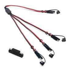 2Feet / 65cm 14 AWG SAE Connector Y Splitter 1 to 3 Extension Cable Compatibl...