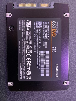 Samsung 860 EVO | 2TB | 2,5 Zoll | SATA III | SSD | Festplatte | PC/Laptop | TOP