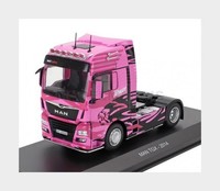 Edicola G1470008 Man - Tgx Tractor Truck 2-ASSI 2014 - Woman - Pink Black - 1/43