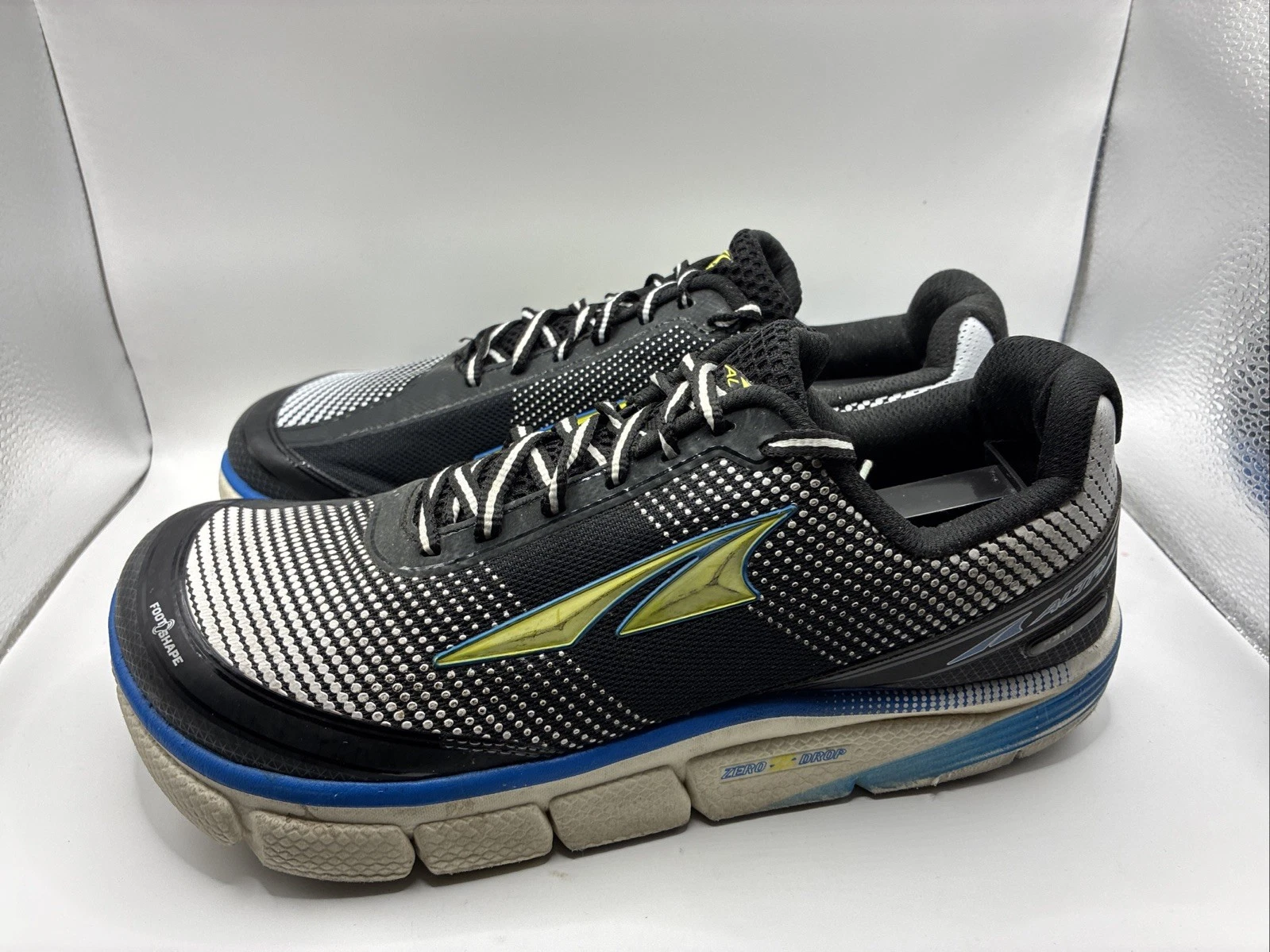 Altra Torin 2.5 Blue Yellow White Running Shoes A1634-4 Mens Sz 8.5