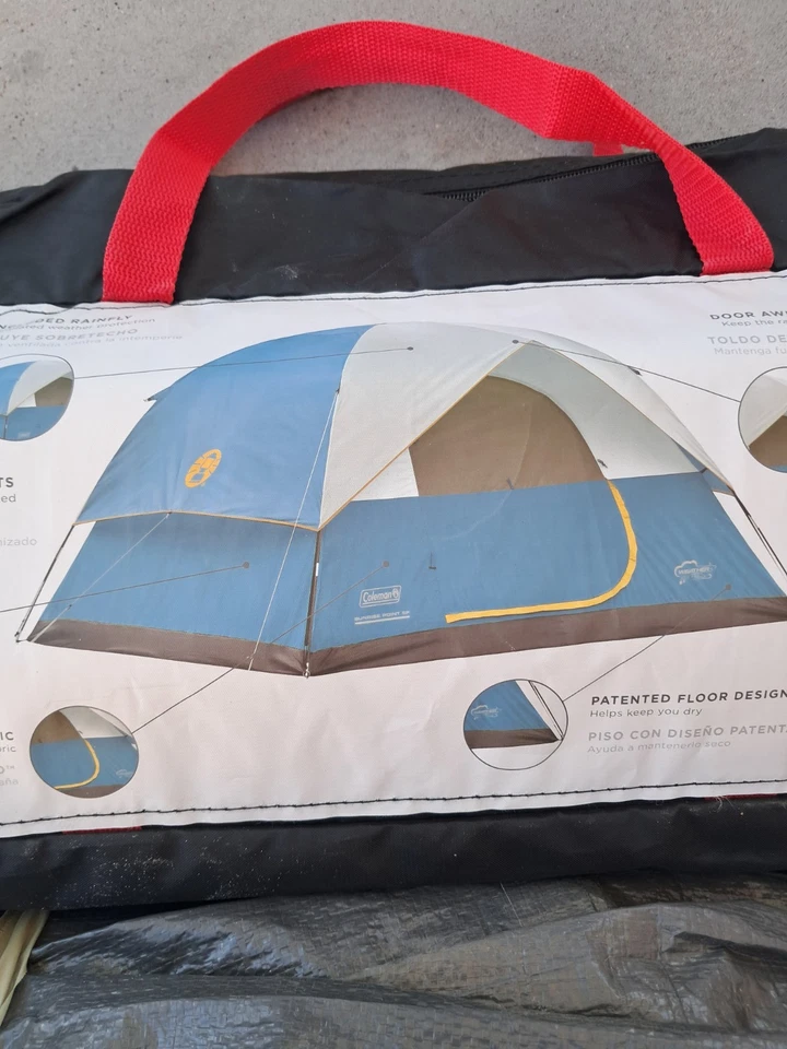 Tienda de campaña Coleman Sunrise Point 10 minutos para 5 personas Foto 4 de 4