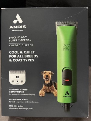 ANDIS Professional ProClip AGC Super 2-Speed+ Detachable Blade Clipper BRAND-NEW