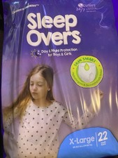 Sleep Overs Youth underwear 85-140 lbs X-Large 22 Pack NEW SEALED - Boy/Girl