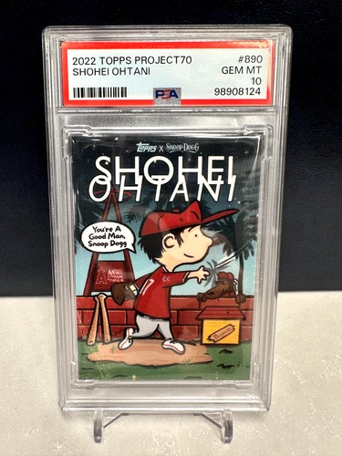 2022 TOPPS PROJECT70 #890 SHOHEI OHTANI PSA 10 RARE