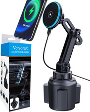 Magnetic Cup Phone Holder Car Wireless Charger for MagSafe, 15W Fast Charging Ca
