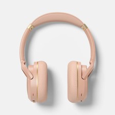 Banded Active Noise Cancelling Over-Ear Headphones - heyday Peach