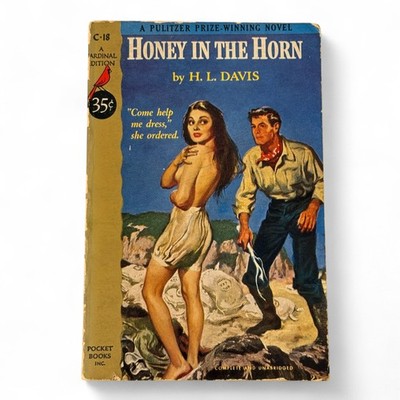 Honey in the Horn by H.L. Davis Cardinal Edition Vintage Paperback