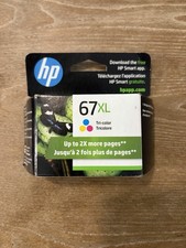 New Sealed HP 67XL Tri-Color HighYield Ink Cartridge Exp. 2/24