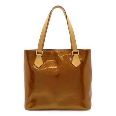 Louis Vuitton Monogram Vernis M91122 Tote Logo Bronze Unisex Bag #BLB2692