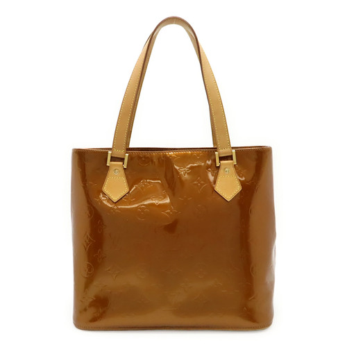 Louis Vuitton Monogram Vernis M91122 Tote Logo Bronze Unisex Bag #BLB2692