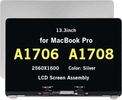 for Macbook Pro 13'' A1706 A1708 2016 2017 LCD Screen Assembly Space Gray Laptop