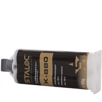 Staloc K-880 Metallkleber FlüSsigmetall (HitzebestäNdig) Ohne Mischer 50 Ml Grau