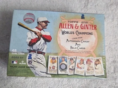 2021 Topps Allen & Ginter MLB Baseball Trading Cards Blaster Box NEW SEALED!