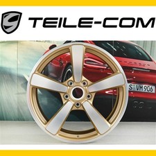 Porsche 911 992 Carrera Exclusive wheel rim, 8,5J x 20 ET50, aurum