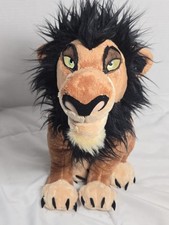 SCAR The Lion King-Plush 15" Genuine Disney Stuffed Villain Authentic Retired