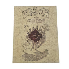 Réplica del Mapa del Merodeador Serie Harry Potter Postal Nueva