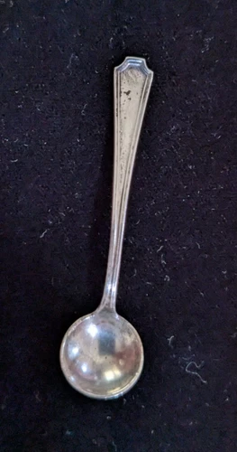 STERLING SILVER 925 FAIRFAX DUNGIN GORHAM SALT CELLAR SPOONS 2  3/8”