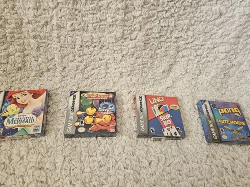 Game Boy Advance Game Lot Seald In Box New Sealed Never Opened