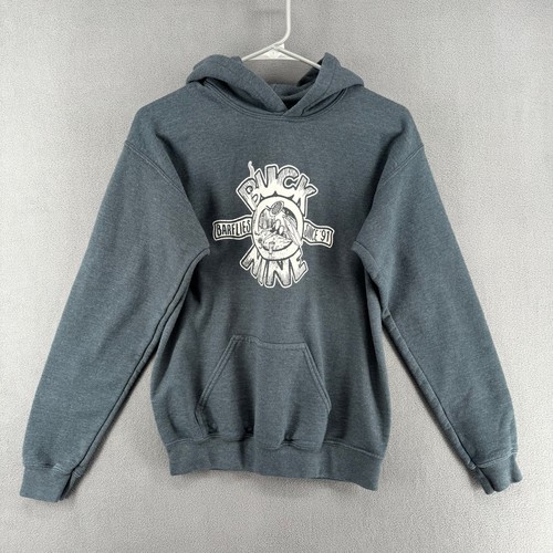 Buck O Nine Band Tee Hoodie Barflies Since 91 Gray Youth XL Ska Punk Music Merch - Picture 4 of 16