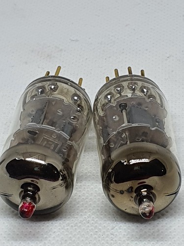2 X Rare Valvo 6210 / E81CC Factory Code Df6 Hamburg Vacuum Tubes - Tested - 第 12/12 張圖片