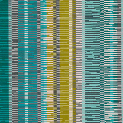 Romo Ottoman Stripe Weave Uphol Fabric- Chirripo / Indian Green 3.20 yd 7871/05