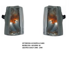 SET 2 FANALE FANALINO FRECCIA ANTERIORE SX DX PER IVECO DAILY 89 99 INDICATORE