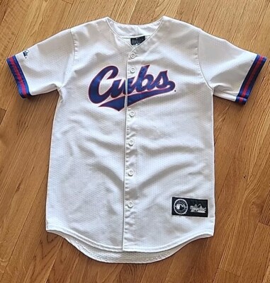 Maillot Baseball Chicago Cubs Sosa #21 - Majestic Manches Courtes, Taille Garçon M, USA