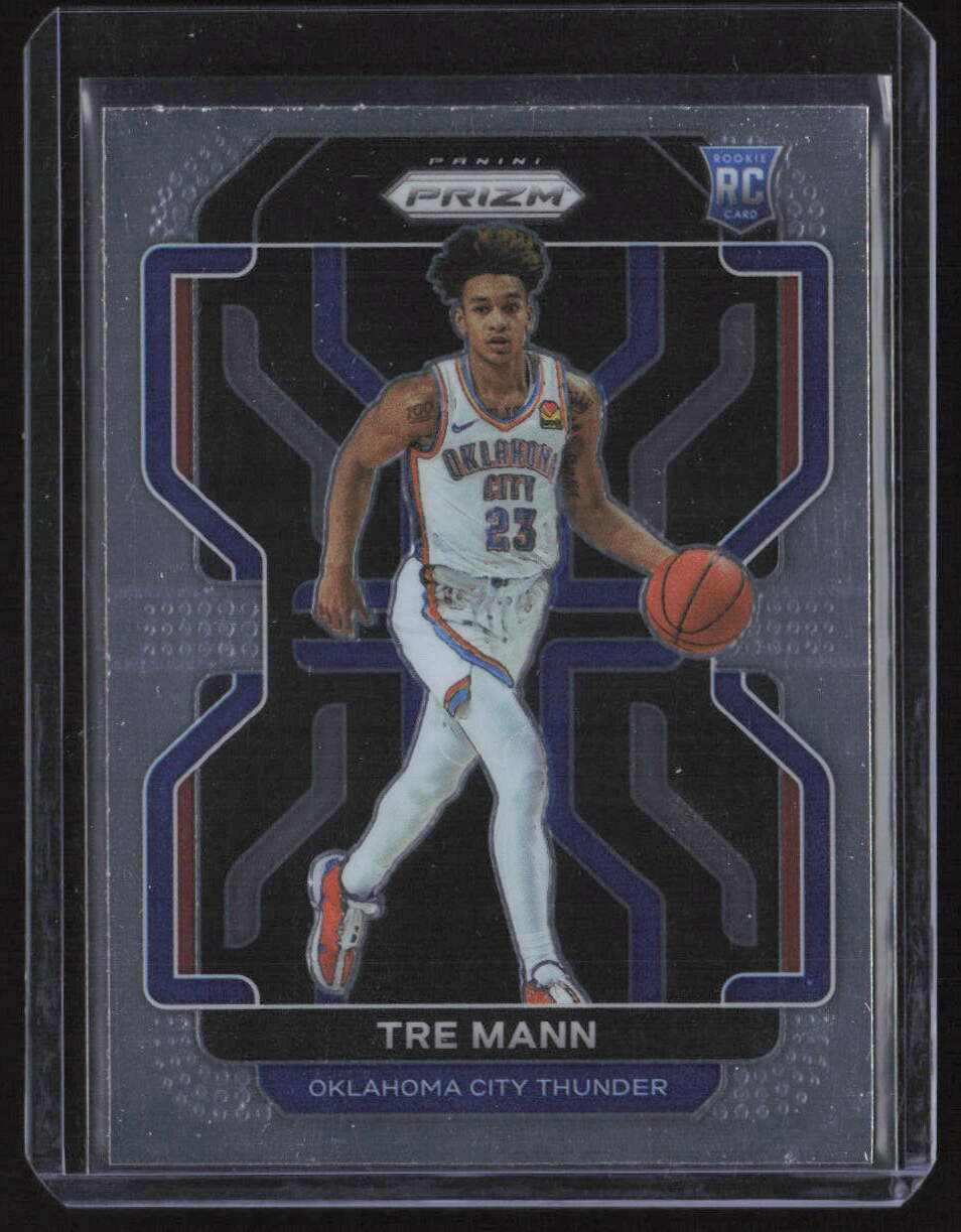 2021-22 Panini Prizm Tre Mann #274 RC Rookie