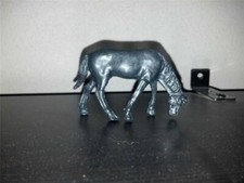 Tim-Mee Horse Figure in Black plastic from Farm Playset 1950s - 1960s 