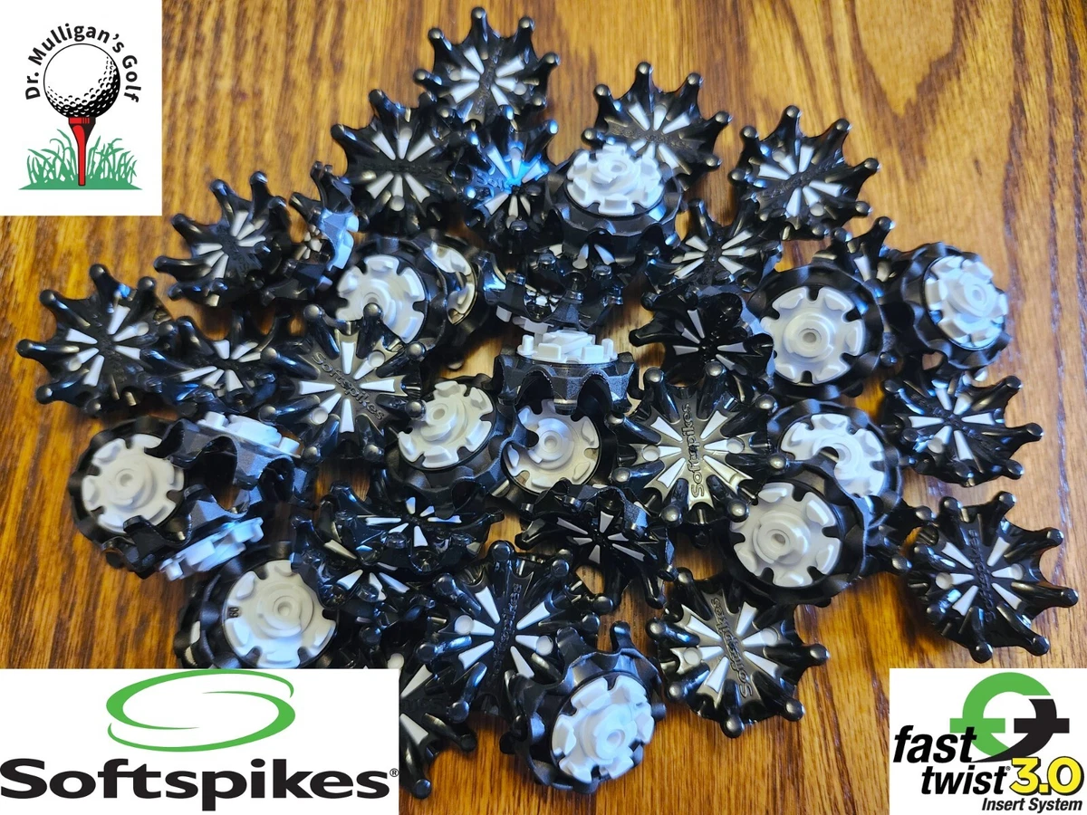28 BLACK Pulsar Fast Twist 3.0 SoftSpikes Spikes Cleats
