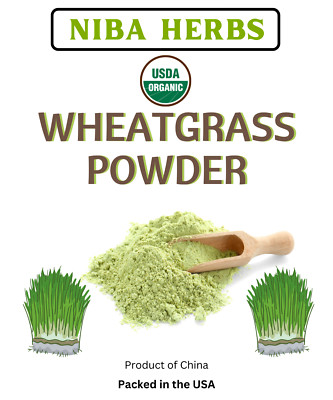 Wheat Grass Powder/Extract USDA Organic Super Food Wheatgrass 2oz 4oz 1 Lb 20 Lb