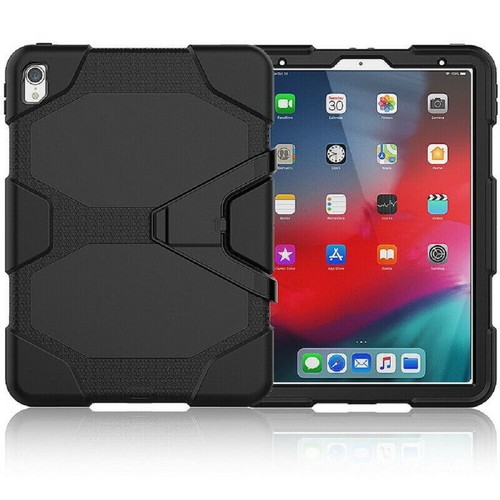 Tough Shockproof Heavy Duty Silicone Rubber Hard Case Cover for Apple iPad Model - Picture 7 of 12