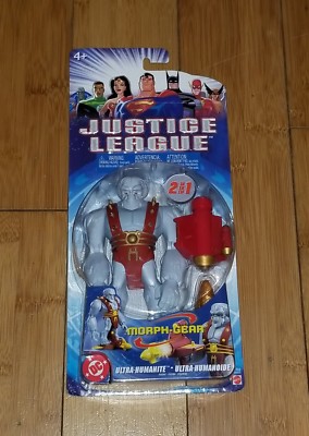 JUSTICE LEAGUE MORPH-GEAR ULTRA-HUMANITE/ULTRA-HUMANOIDE FIGURE MATTEL 2A
