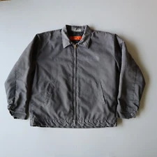 Vintage Utility Mechanics Bomber Jacket Workwear Large Gas Station Skater