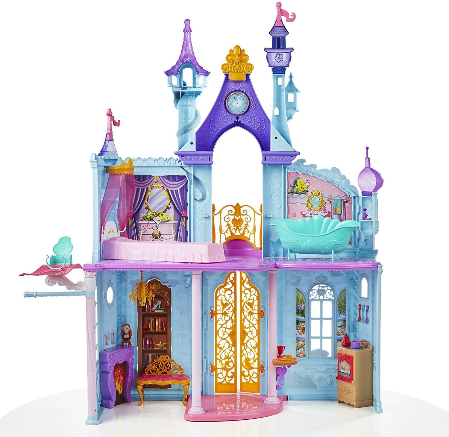 Ecoiffier abrick princess castle-royal castle 59 Pieces Made In